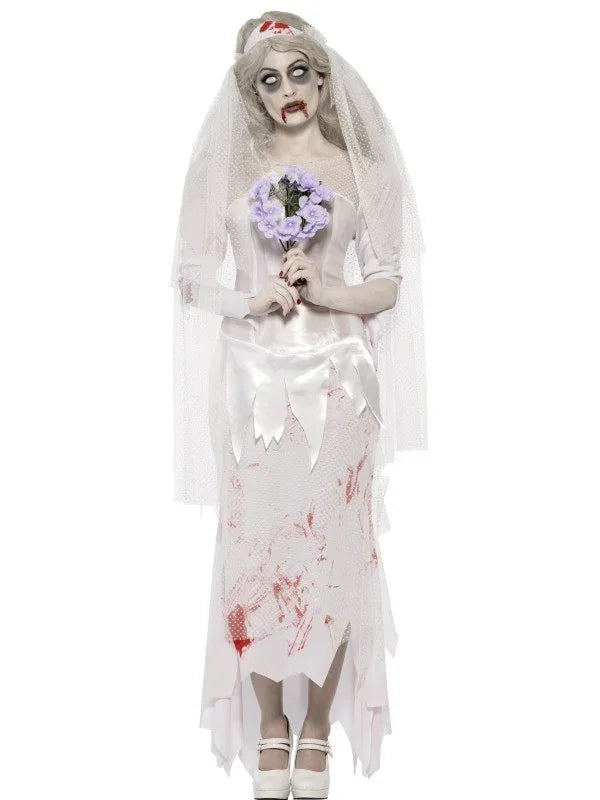 Disfraz de Novia Zombi para Mujer Adultos Smiffys